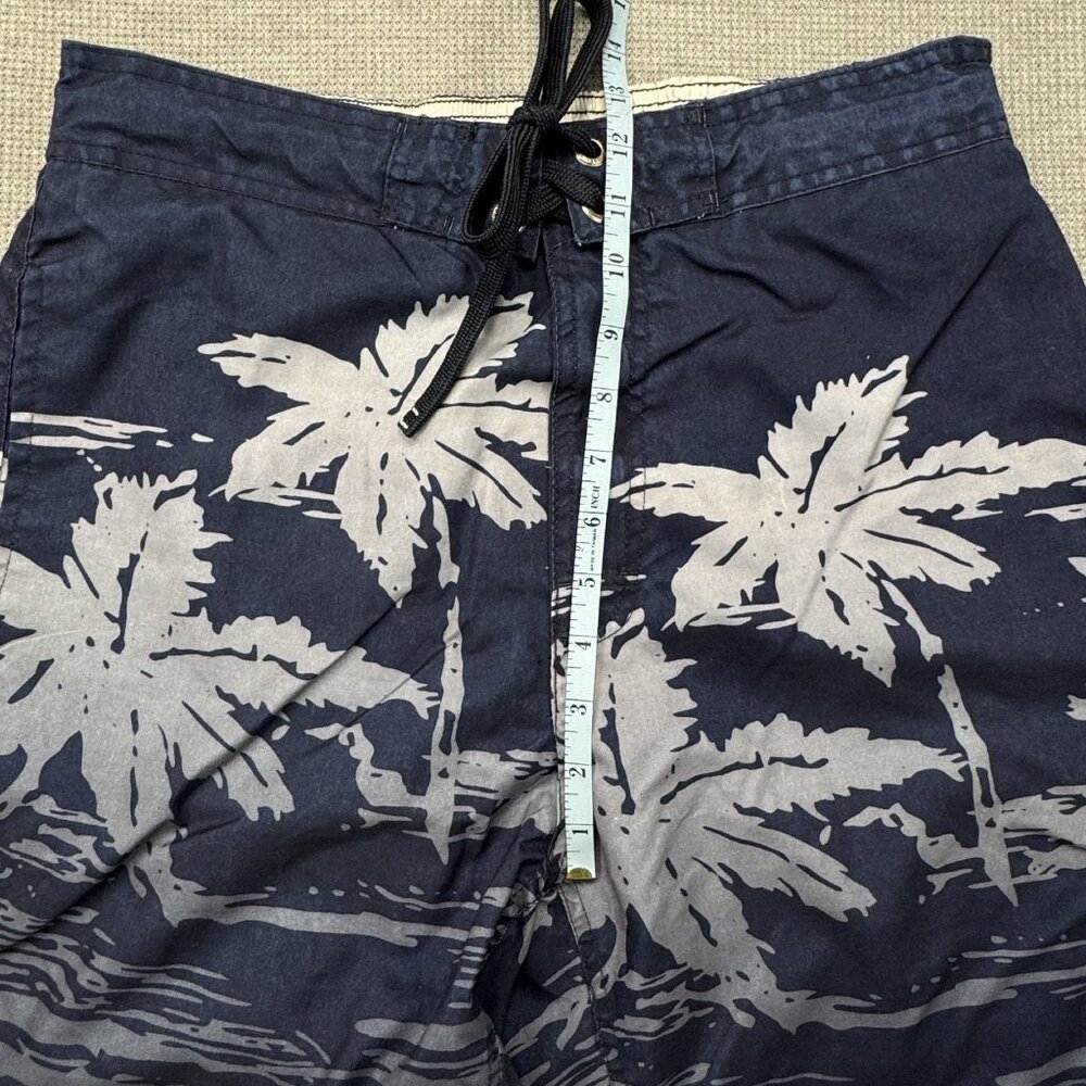 US Polo Assn Mens Dark Blue Hawaiian Board Shorts Swimwear Fully Lined Size L - Picture 10 of 12